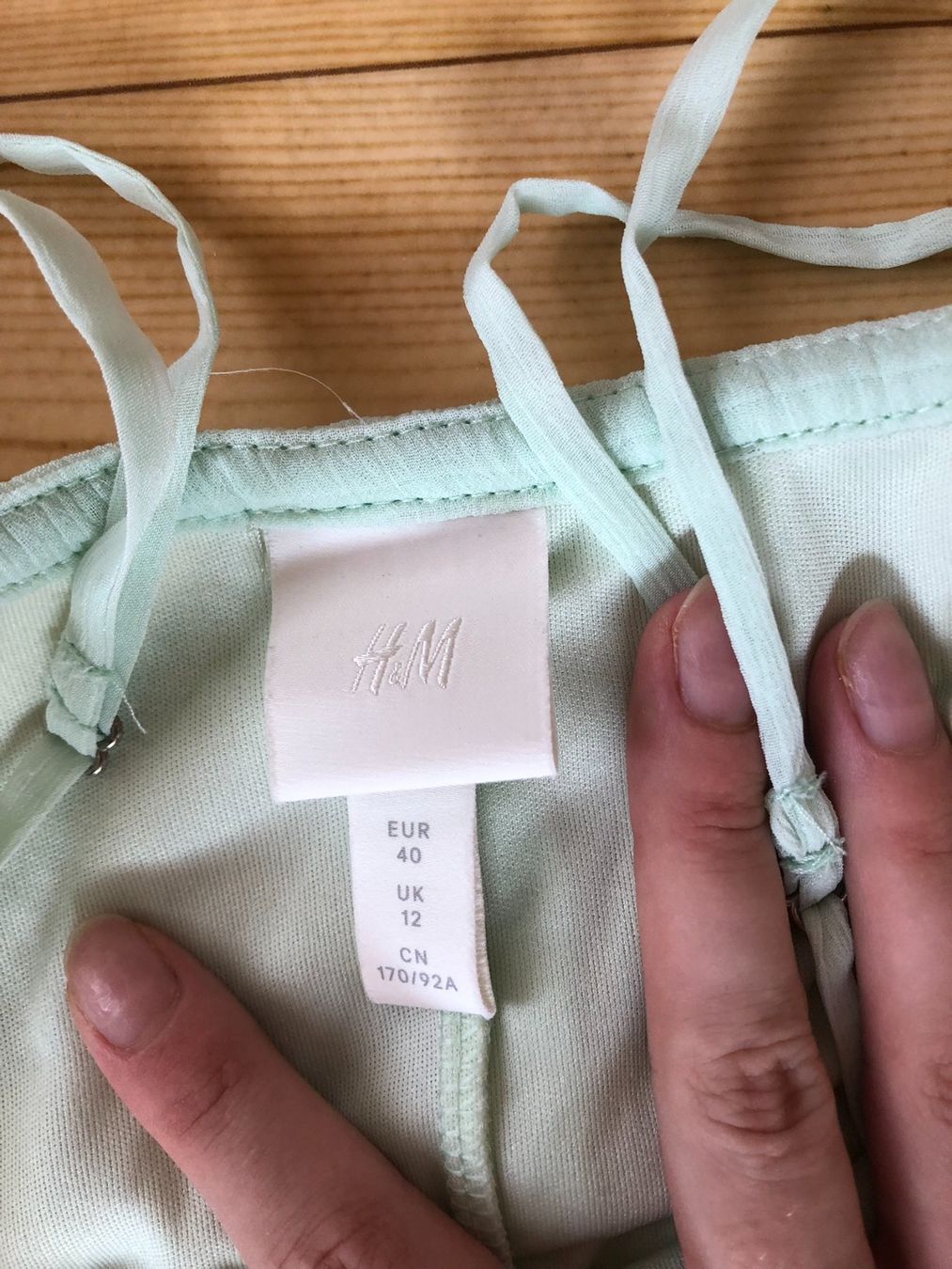 H&M Vestiti: Robe couleur menthe – Usato da Bulle venduto da sop_ct6x 3