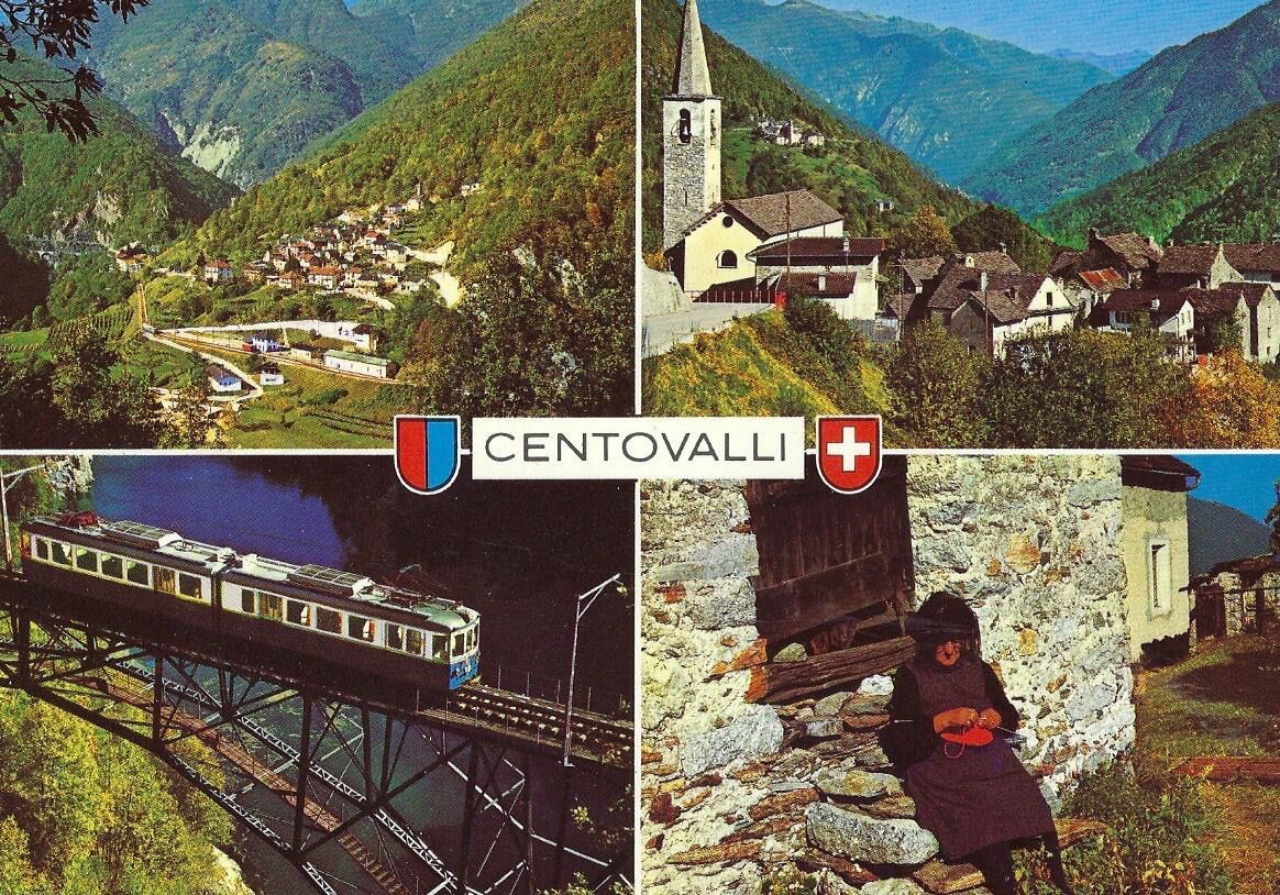 Cartoline postali: ASK Tessin Centovalli, Camedo, Borgnone, Moneto – Usato da Kloten venduto da Kloetip