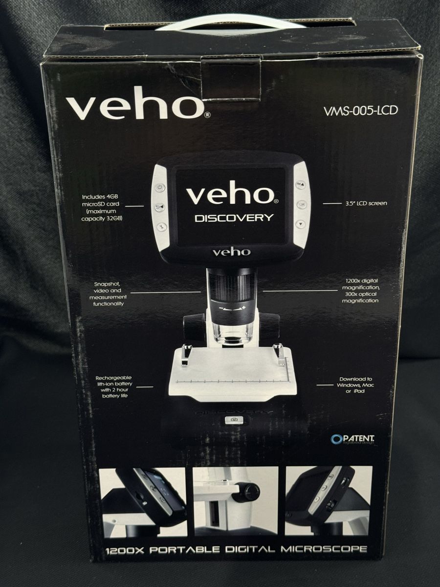 Microscopes: Veho Discovery 1200x Digital Microscope LCD Screen – Neuf avec emballage d'origine à Hurden par rac_wyf8 2