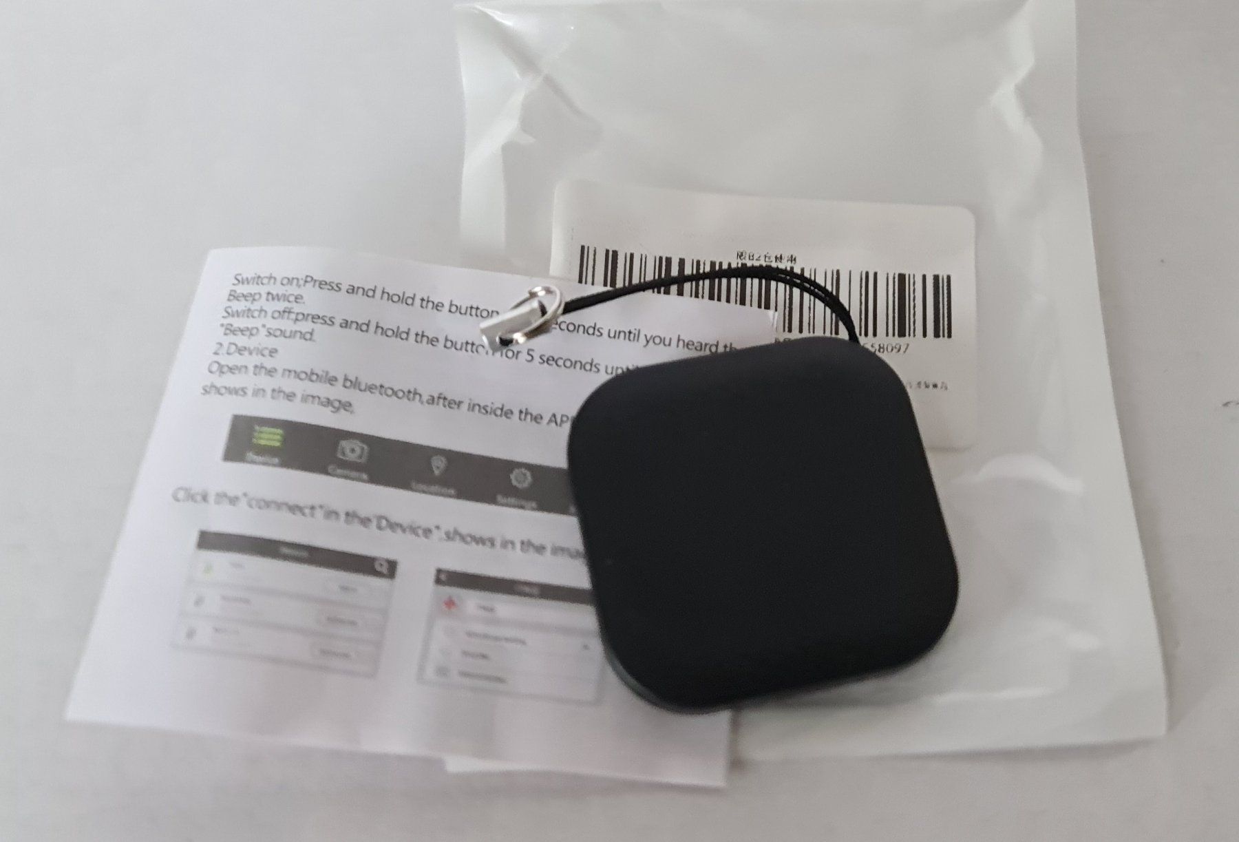 Portachiavi: Bluetooth Anti Lost Alarm Tag – Nuovo e nell'imballaggio originale da Uerkheim venduto da Kaufoption 2