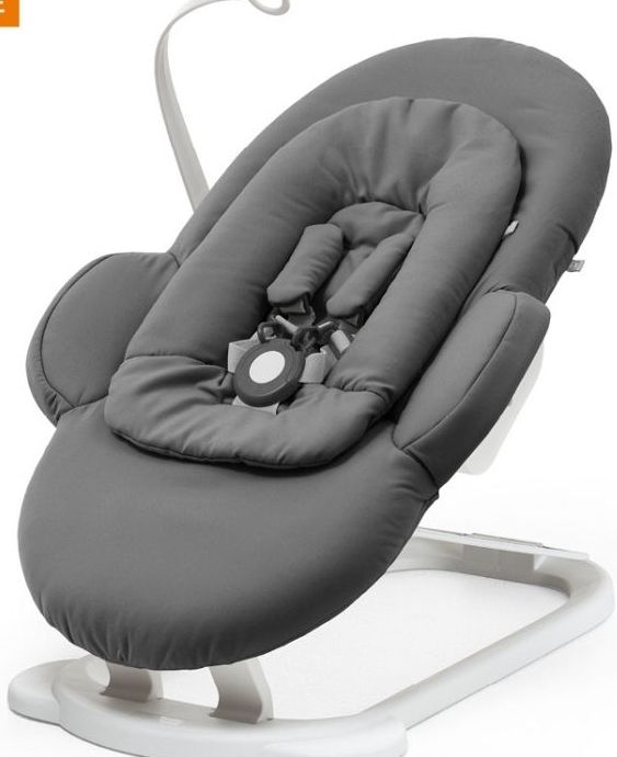 Stokke Sdraiette & Sdraiette a dondolo: Babywippe Grau, bitte lesen! – Usato da Neukirch-Egnach venduto da Martin2019