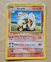 ARCANIN 23/102 BASE SET POKEMON VINTAGE 1999 FRANÇAIS
