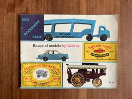 Matchbox Pocket Catalogue 1959 UK