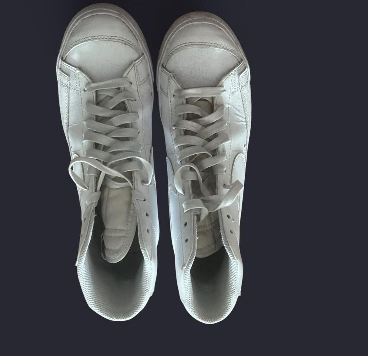 Nike Herrenschuhe: Nike Blazer Mid White Sneakers – Gebraucht aus Zürich von ros_n8lm 1