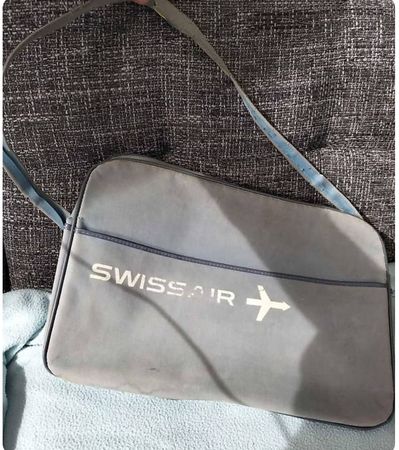Vintage Swissair Tasche, praktisch für den Sommer ✈️🌎