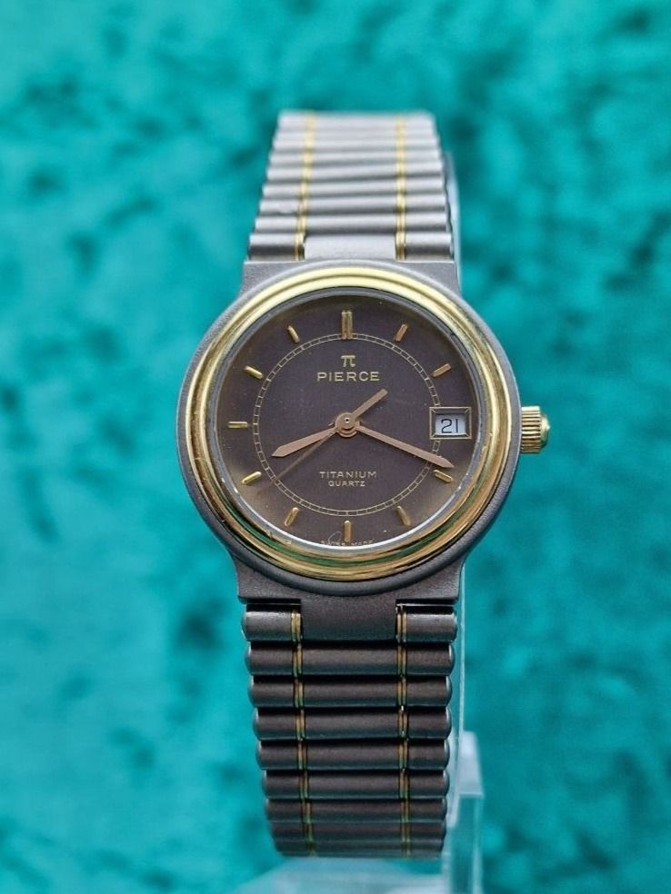 Orologi: Schicke PIRCE Quartz Titanium Damenuhr full Set – Usato da Bassersdorf venduto da antikvintage