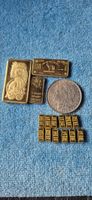  Fake Goldbarren und Gedenkmünze gesamtes Lot