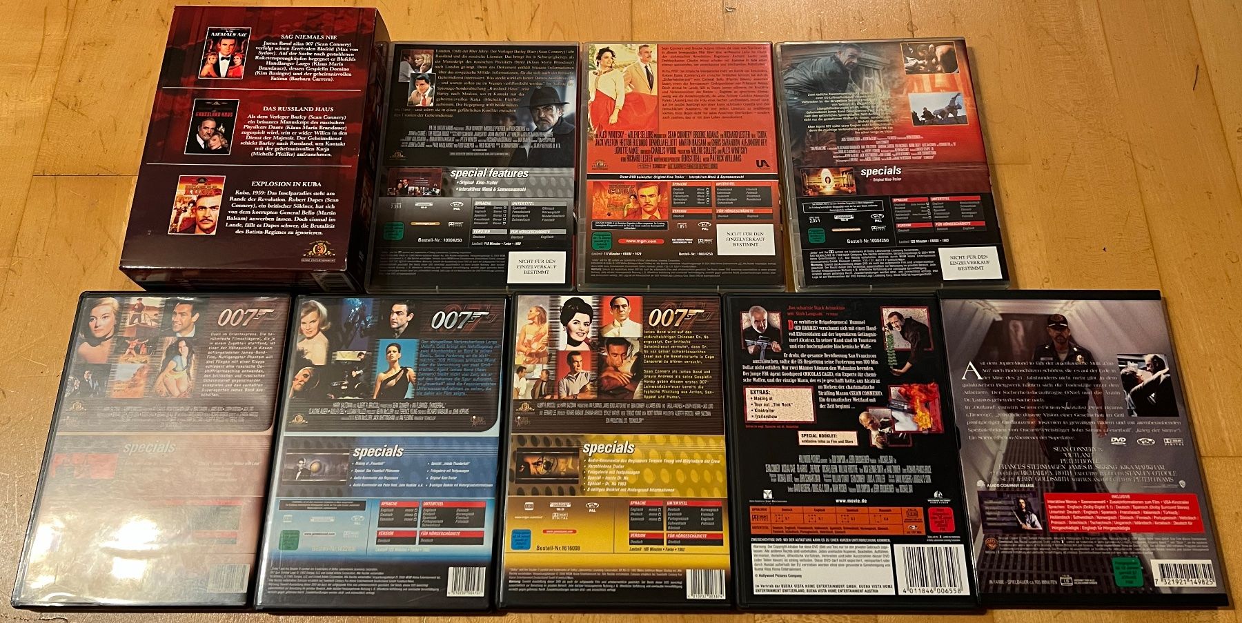 Alle DVDs: Sean Connery Collection [11 DVDs] – Gebraucht aus Unterengstringen von NOISE 1