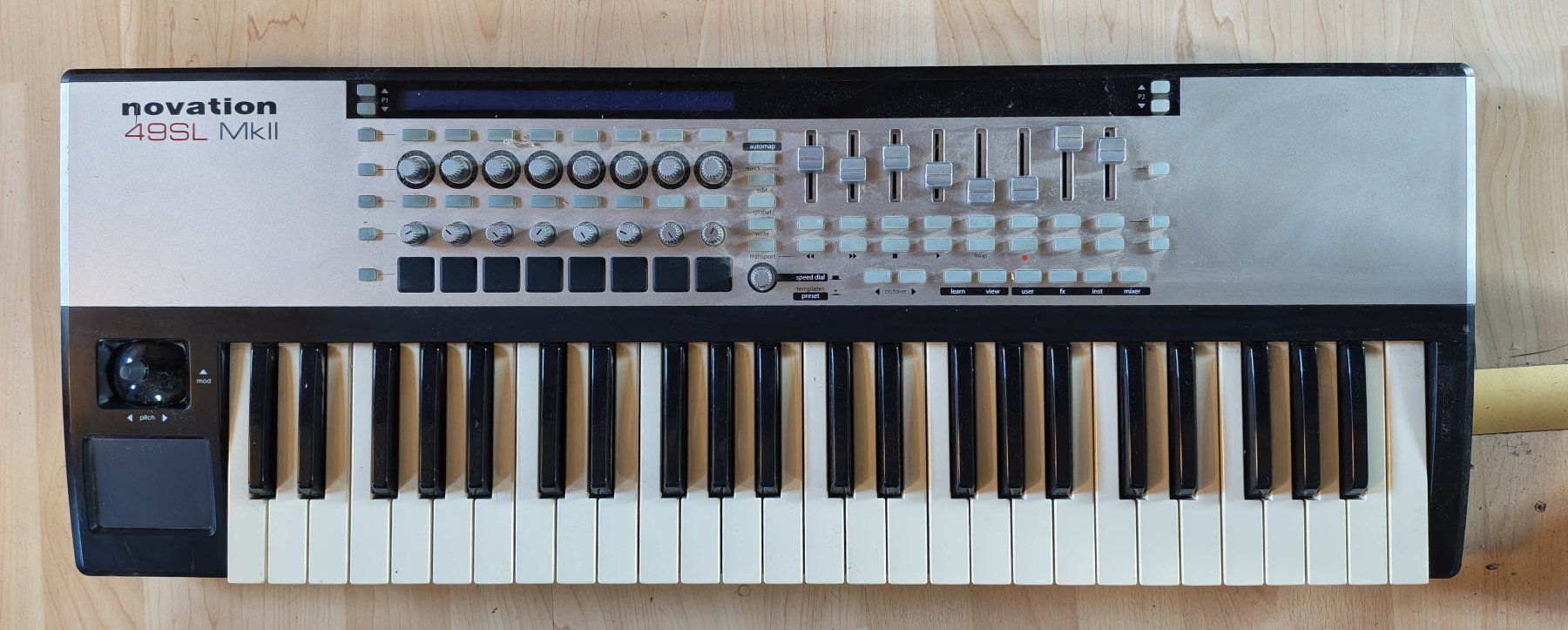 Novation Musikinstrumente: Novation Midi Keyboard 49 SL/MK2 – Gebraucht aus Goldingen von ben_5gdx