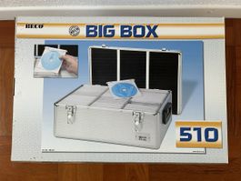 BECO Big Box - Aluminium Koffer für 510 CDs - abschliessbar