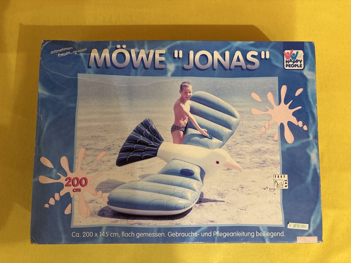 Bouées: Schwimminsel, Luftmatratze, Badeinsel Möwe Jonas – Neuf (Voir description) à Unterseen par Gleisbauer