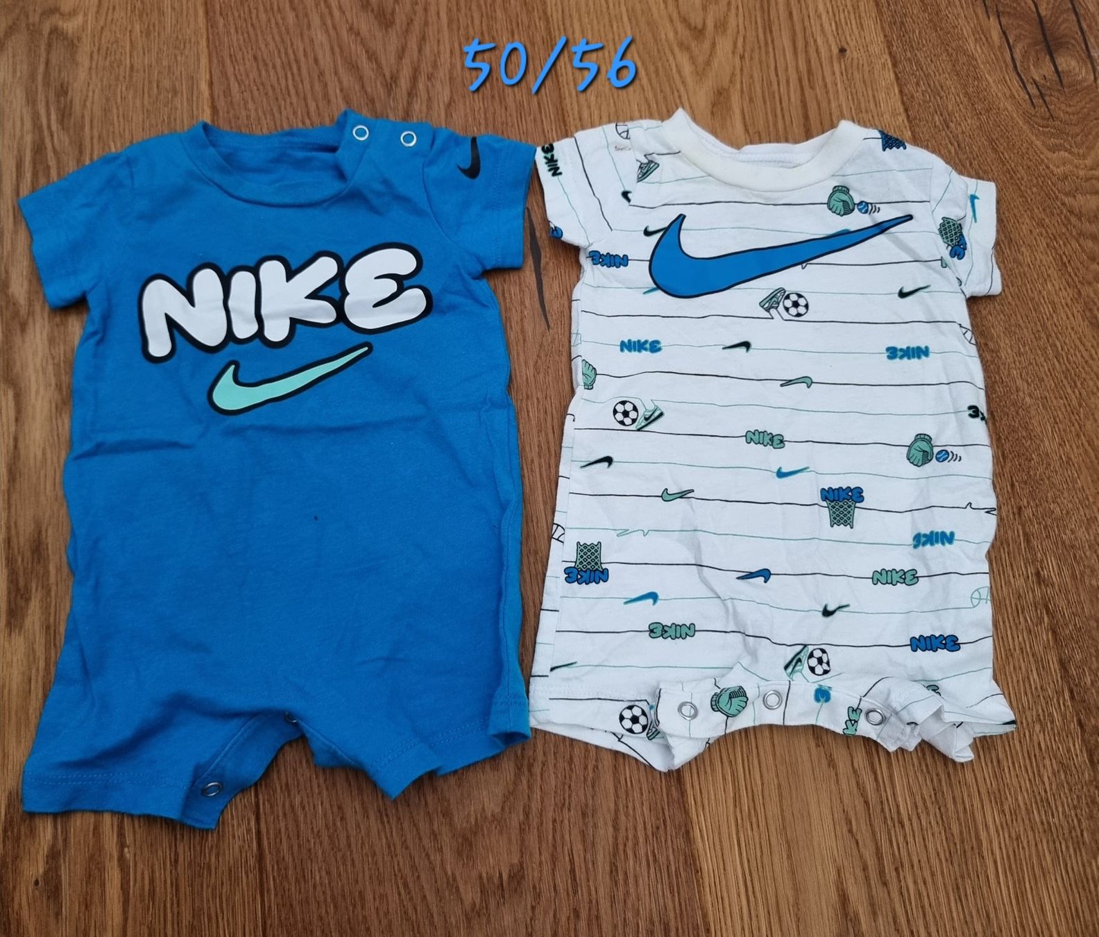 Nike Lotti & Set di vestiti: 2er Pack Strampler sommer Grösse 50/56 Nike – Usato da Gammen venduto da home_brocki