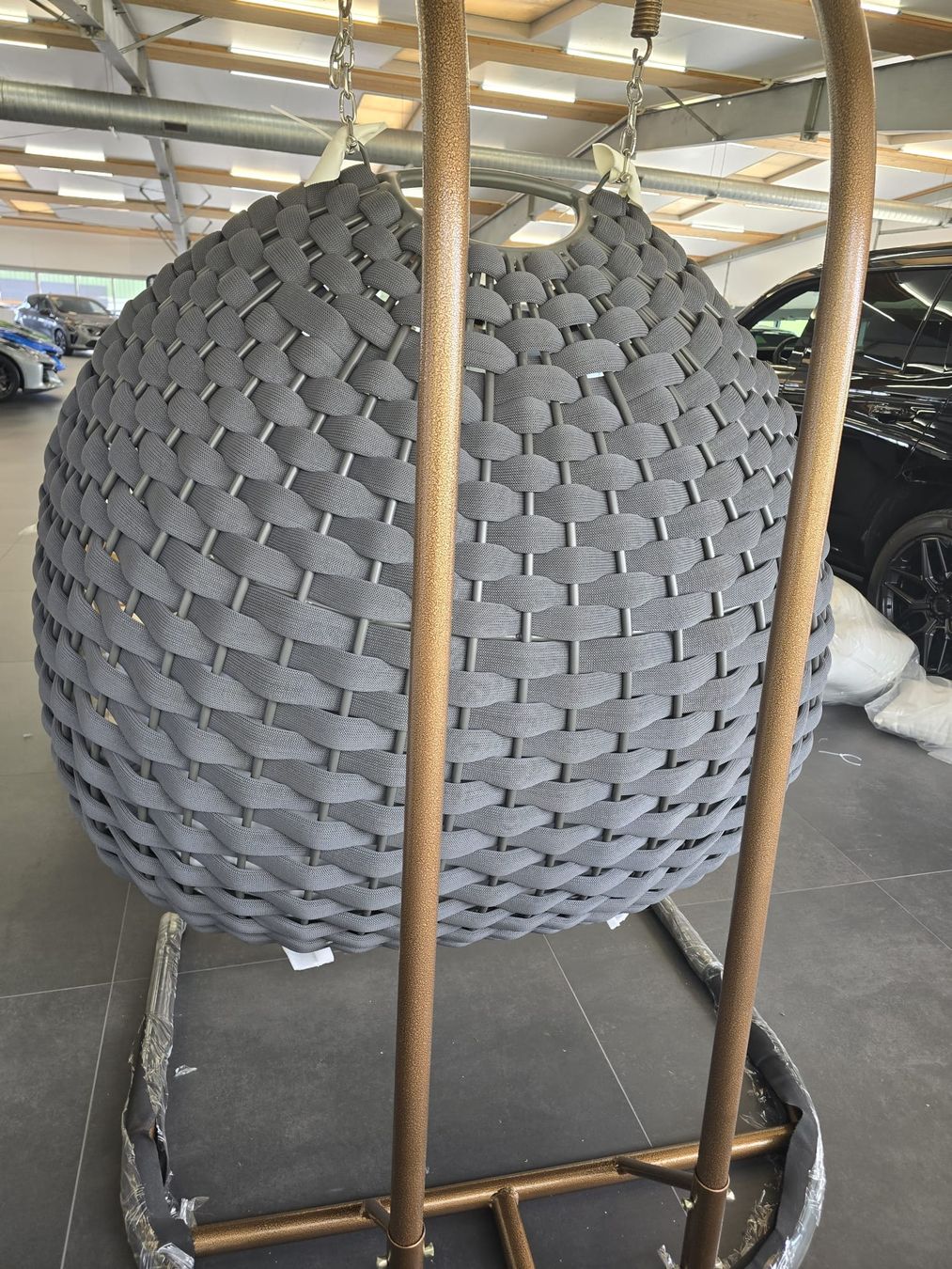 Poltrone pensili da giardino: XL-Hängessel – Nuovo (secondo la descrizione) da Bünzen venduto da nad_8552 2