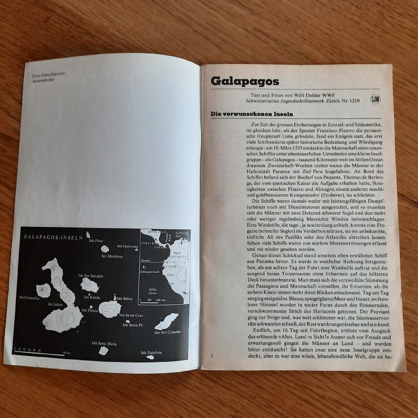 Riviste & Magazine: SJW Heft Nr.1219 Galapagos – Usato da Nottwil venduto da mar_jqm7 2
