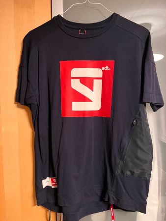 Nineyard EDT. RAW Bamboo Jersey Tee neu Grösse M Navy
