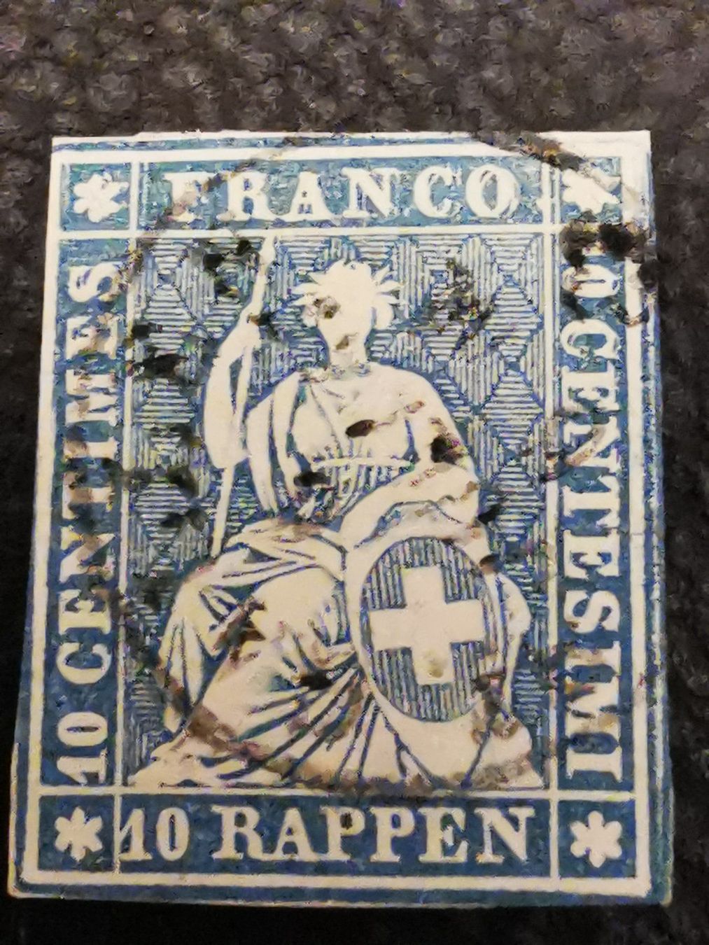 Tutti i francobolli: 23Cb.2.01 DP (800.-) St. Gallen – Usato da Wangen venduto da Abartix