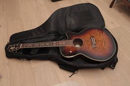 Washburn EA18TS Elektro-Akustikgitarre  (inkl. Tasche)