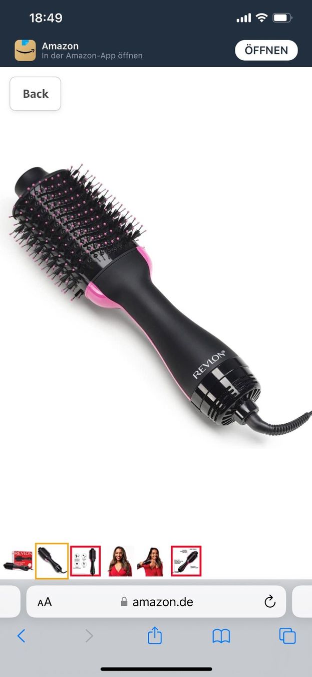 Altro per la cura dei capelli: Revlon One-Step Warmluftbürste – Nuovo e nell'imballaggio originale da Basel venduto da Seifehuesli 3