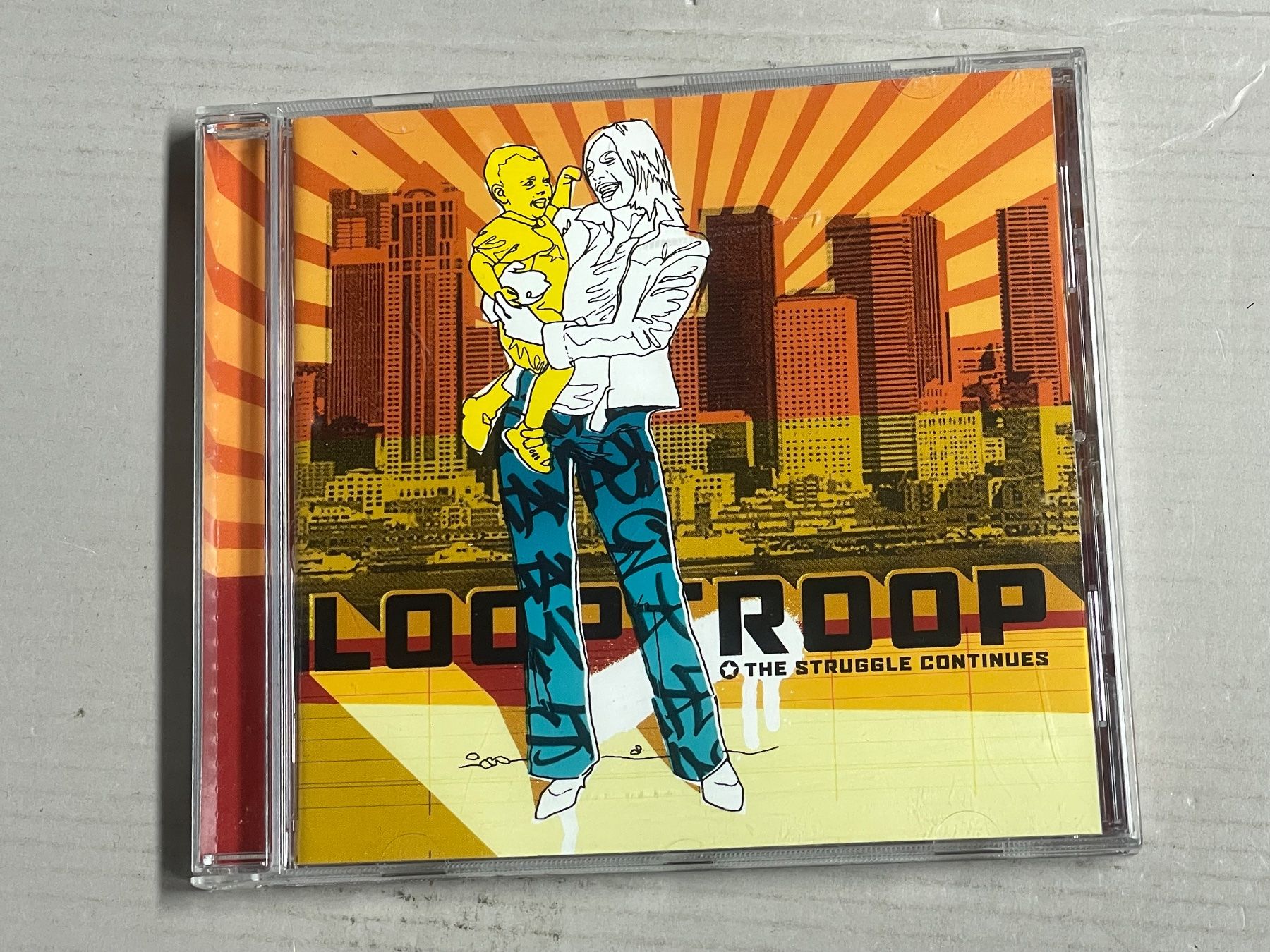 CD: Looptroop - The Struggle Continues - Conscious Rap - Top – Usato da Muri b. Bern venduto da AdidasCollector 4