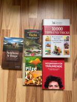 Diverse Sachbücher : Pilze, Fische, Manager, ...