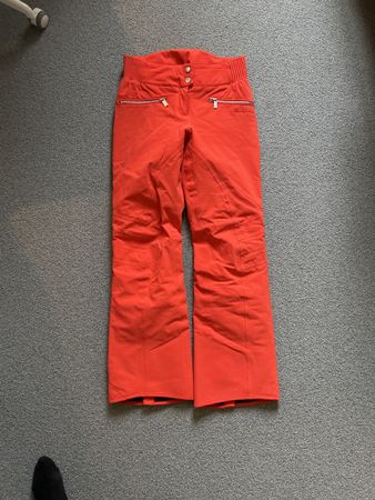 Toni Sailer Skihose, rot-orange, Gr. 38