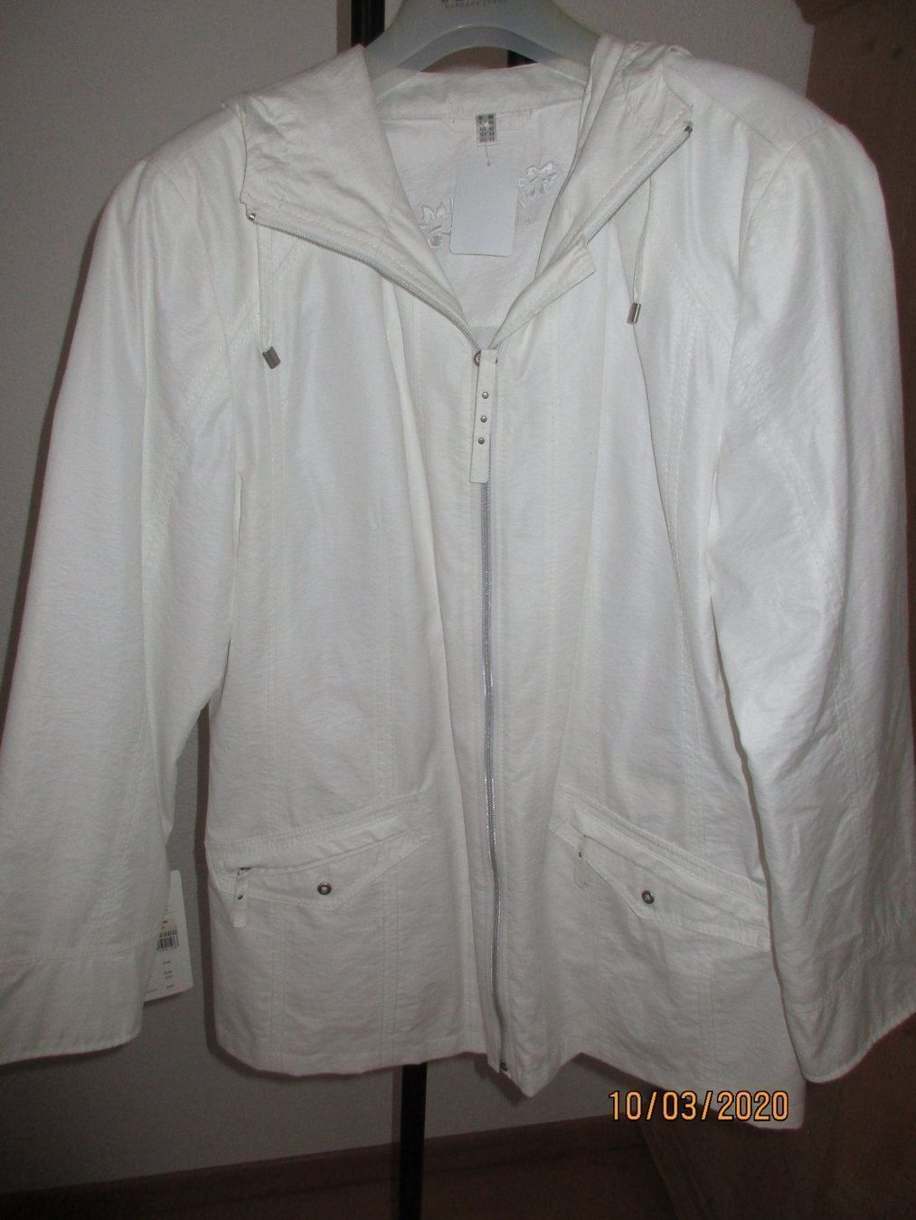 Vestes: Lebek Jacke weiss wunderschön 38 – Neuf (Voir description) à Ottenbach par Claurin 1