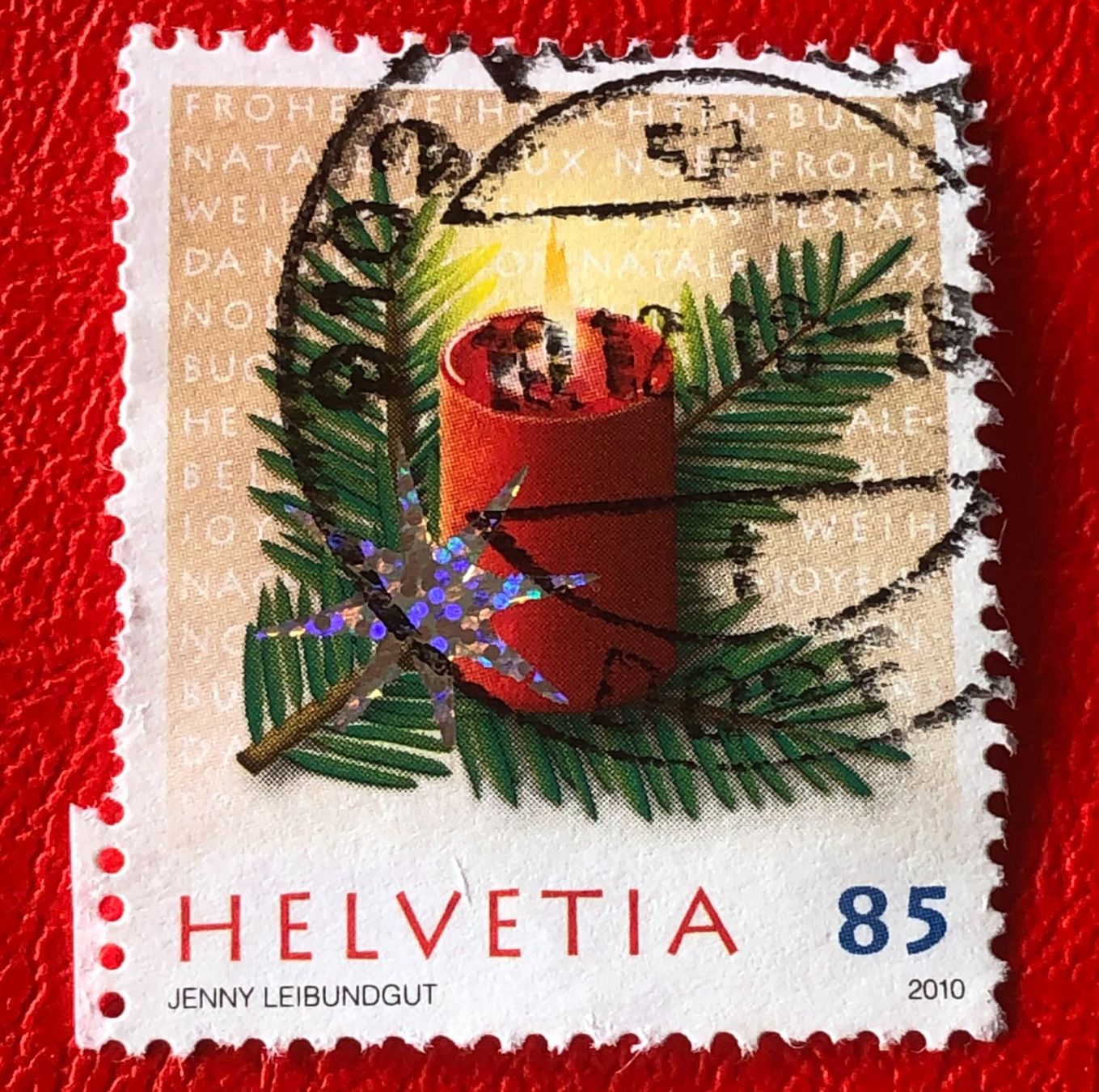 Tutti i francobolli: Nr.1373  Kerze 2010 mit Stempel    – Usato da Aarau venduto da Billa007