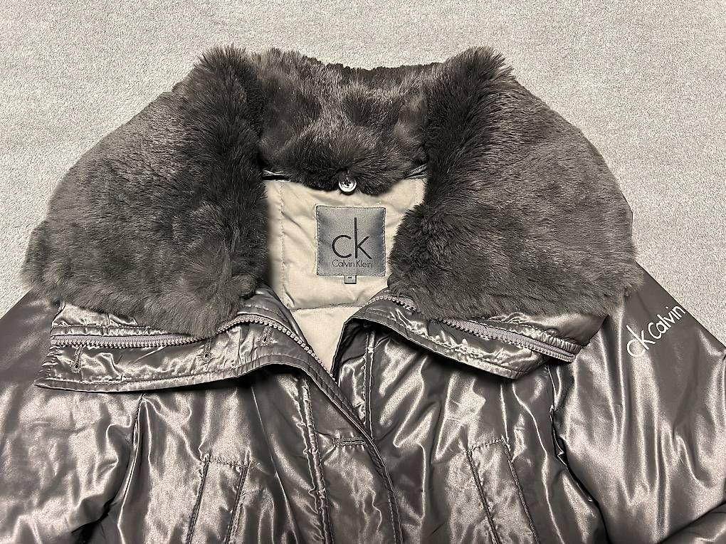 Calvin Klein Giacche: Calvin Klein Winterjacke mit Pelz M – Usato da Sargans venduto da jenabek 3