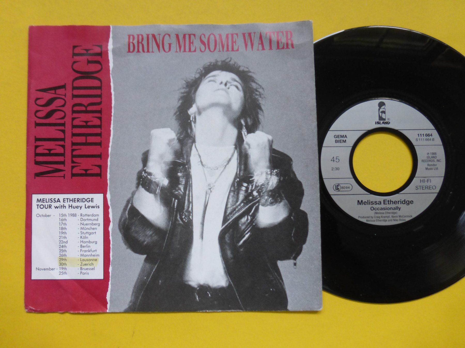 Dischi in vinile: Melissa Etheridge – Bring Me Some Water – Usato da Zürich venduto da Swiss57
