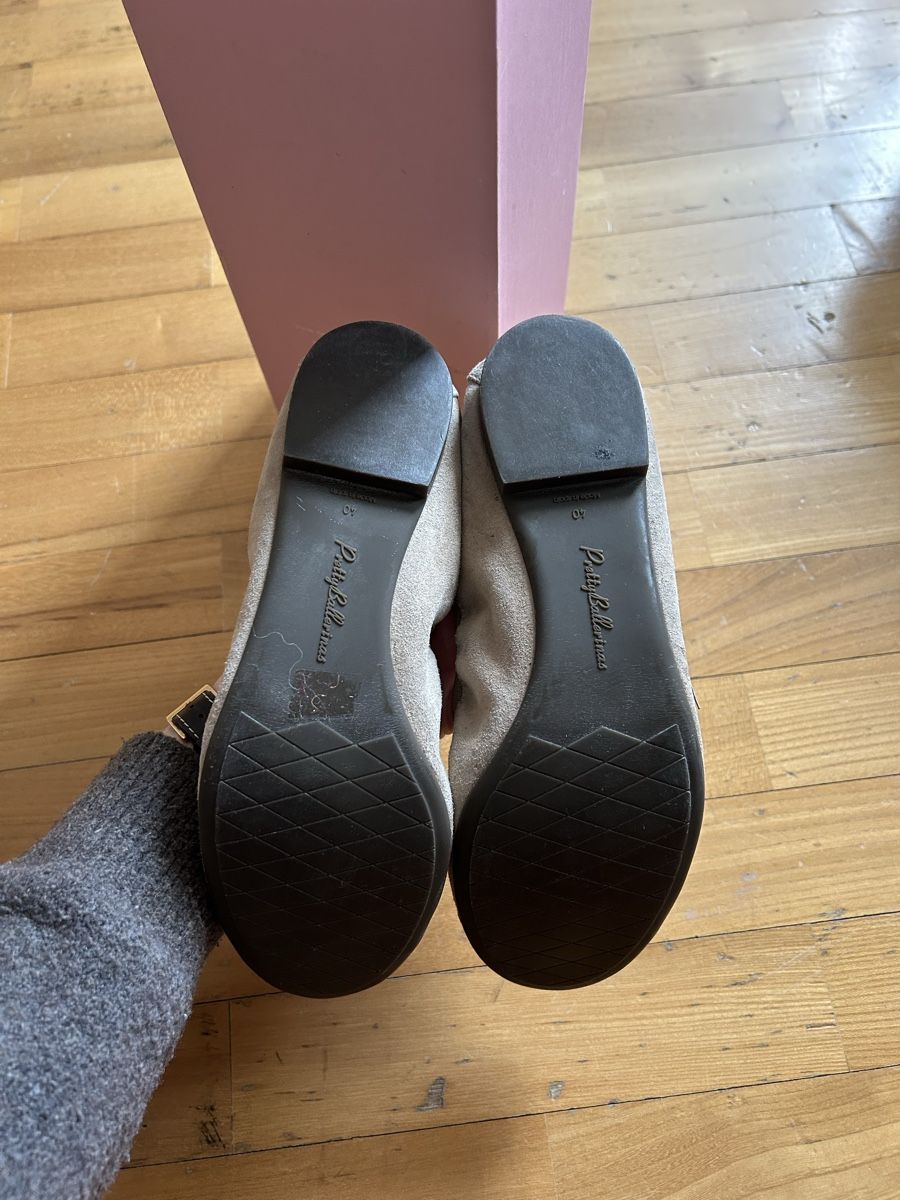 Damenschuhe: Pretty Ballerinas, Beige/Silber, Gr. 40 – Neu (gemäss Beschreibung) aus Zollikon von alessandra2m 3