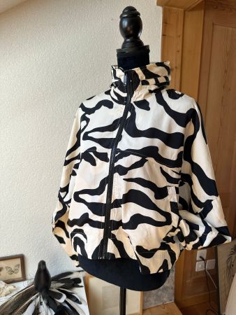 Windbreakter leichte Jacke Zebra beige Gr. S neu!