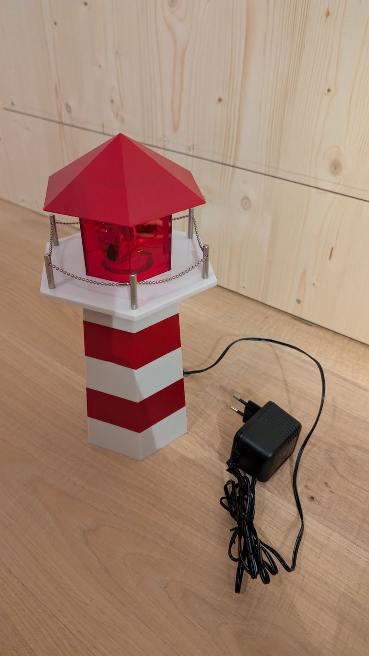 Tutte le decorazioni: Leuchtturm Rot mit Drehlicht – Usato da Bern venduto da ksliqbe 3