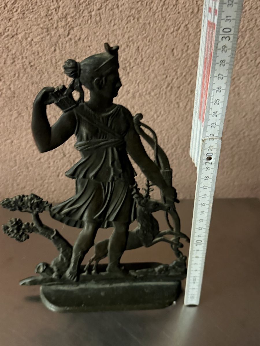 Sculture & Statue: Bronze Figur Skulptur Artemis mit Hirsch und Baum – Usato da Deitingen venduto da Himhip 4