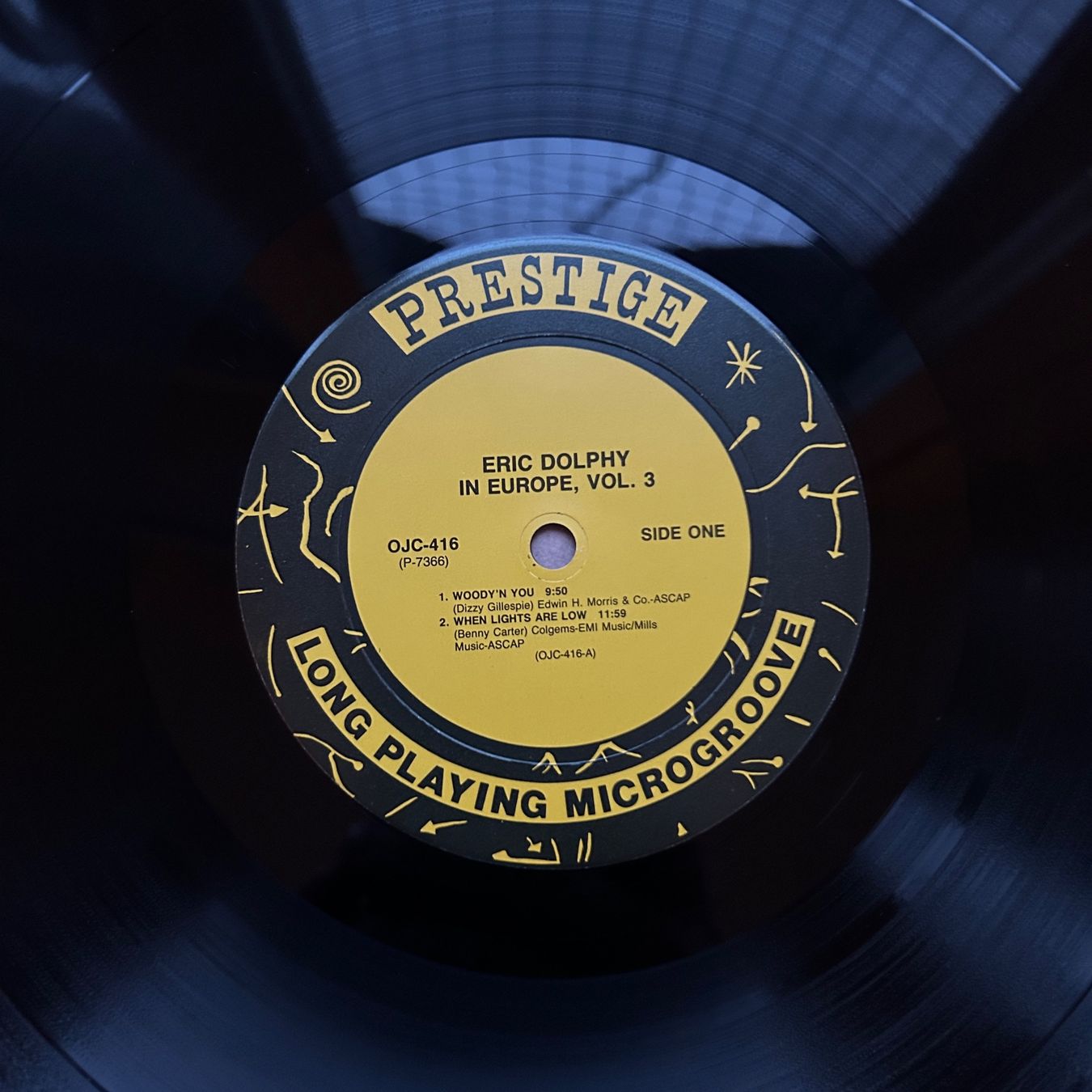 Schallplatten: Eric Dolphy In Europe Vol.3  Prestige  LP – Gebraucht aus Lausanne von Pask1 2