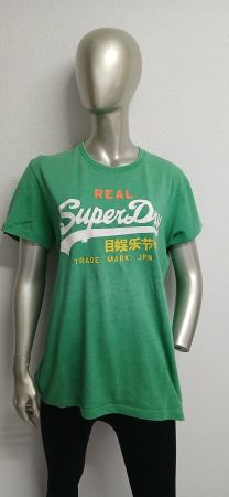 T-Shirt Superdry gruen Groesse L guter Zustand