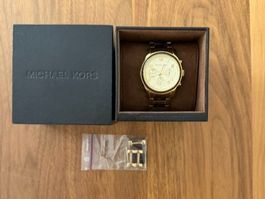 Original Michael Kors MK5055 Chronograph | Box & Ersatzglied