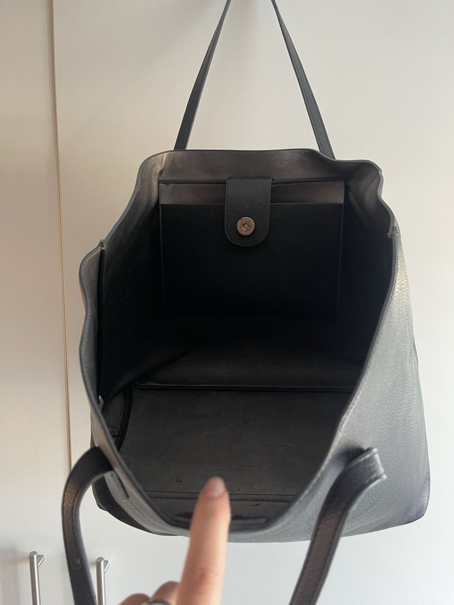 Borse da donna: Elegante schwarze Ledertasche – Usato da Arni AG venduto da belfidi 2