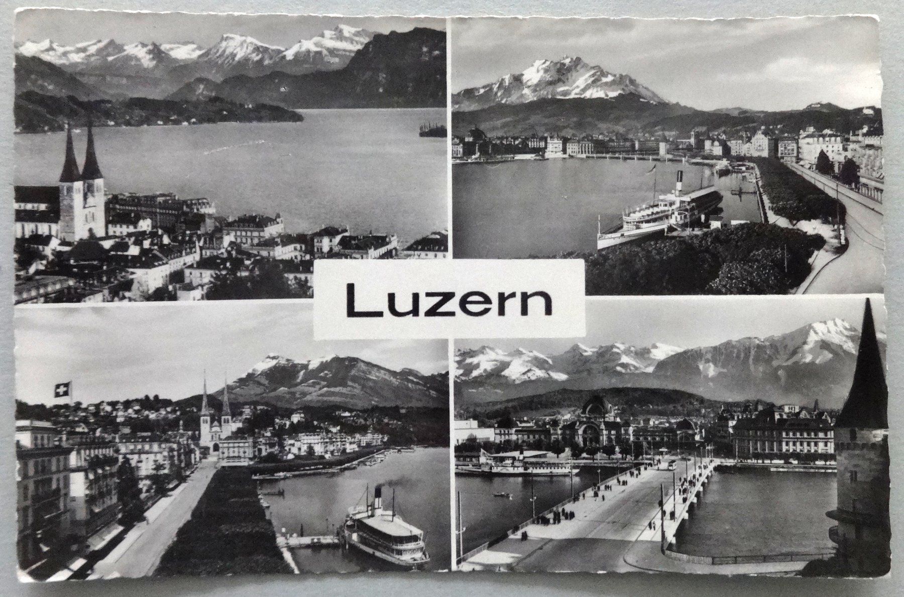 Ansichtskarten: Luzern – Gebraucht aus Fétigny von Billy2miny
