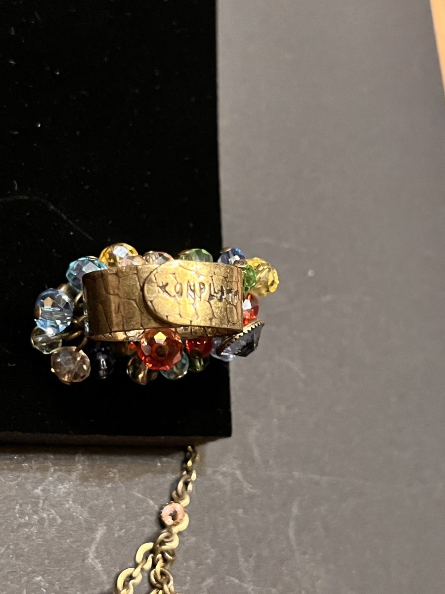 Ketten: Konplott Schmuckset, Kette, Ring, Ohrringe bunt Strass – Neu (gemäss Beschreibung) aus Breitenbach von Alice_xy 3