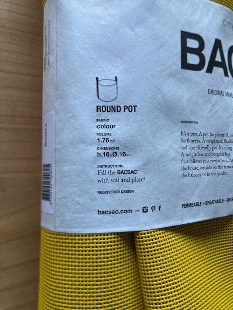 Blumentöpfe: Blumentopf BACSAK – Neu und originalverpackt aus Zuerich von Carmenpunkt2 1