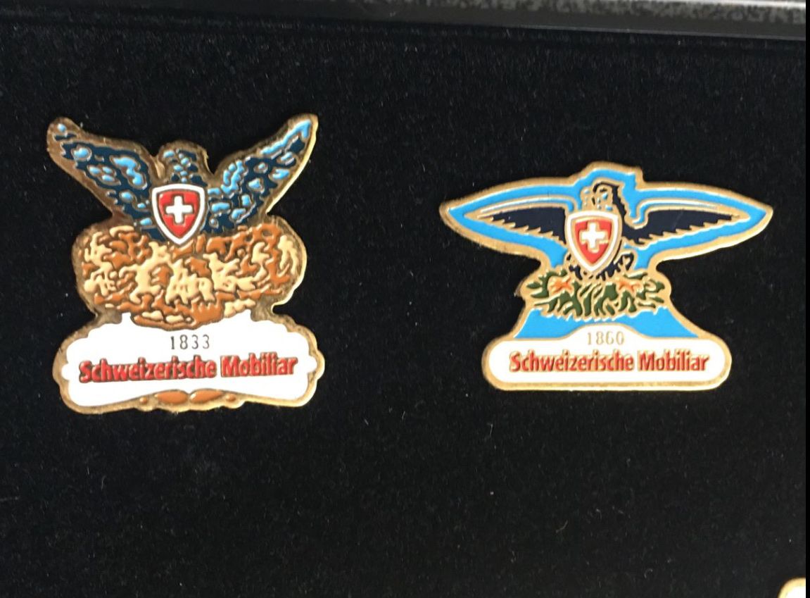Plaketten & Abzeichen: PIN - Set „Schweizerische Mobiliar“ – Gebraucht aus Wangen b. Olten von Finolino28 3