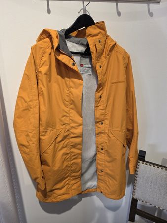 Regenjacke Didriksons 1913 orange Grösse 34 gebraucht