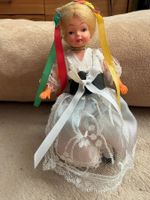 Souvenirpuppe in alpenländischer Tracht Vintage 70-ziger Jah