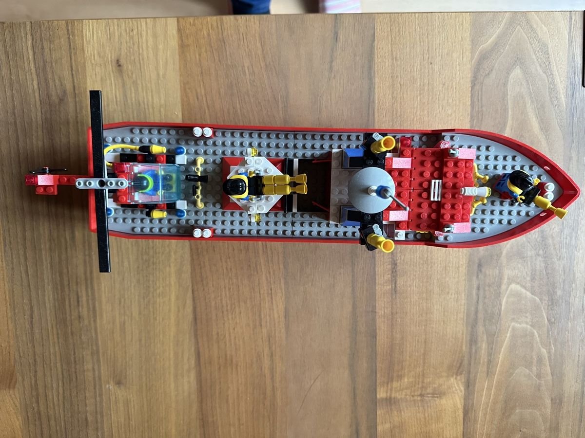 Lego Baukästen: Lego Feuerwehrboot 4031 Feuerwehr Boot Schiff – Gebraucht aus Haegendorf von Chruege