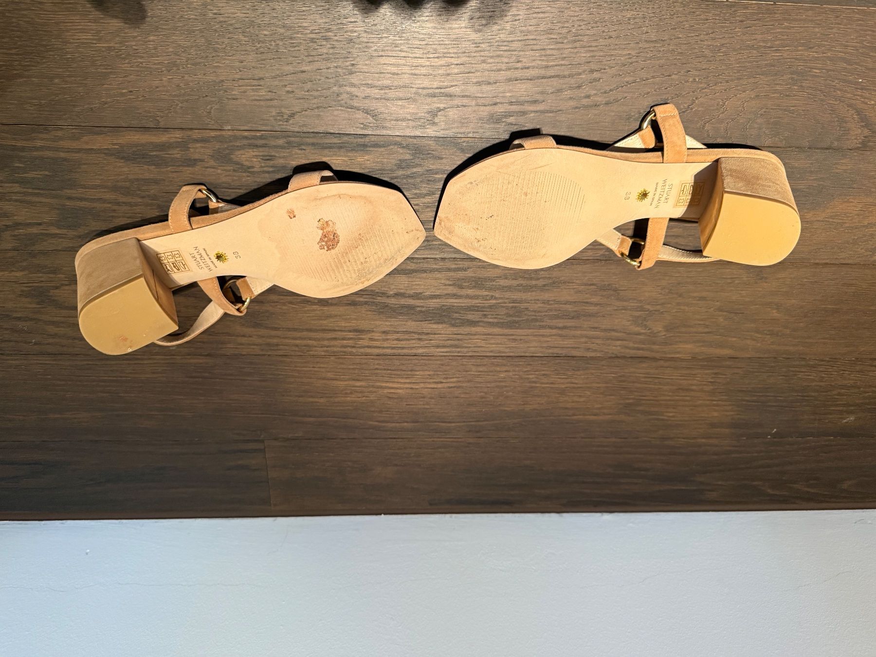 Stuart Weitzman Scarpe da donna: Stuart Weitzman Sandaletten Gr. 38 – Nuovo (secondo la descrizione) da Balzers venduto da Lissi57 9
