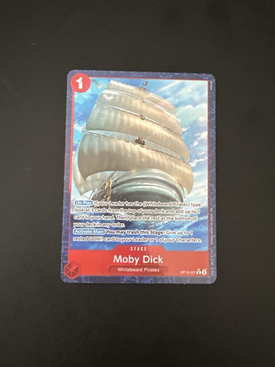 Bandai Sammelbilder & Trading cards: One Piece Card Game AA Moby Dick OP16-021 – Neu (gemäss Beschreibung) aus Wetzikon ZH von regula.mrk