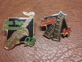 Jazz Tage Lichtensteig 94, 2 pin's collector