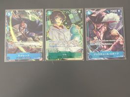 3 Japanische FullArt One piece