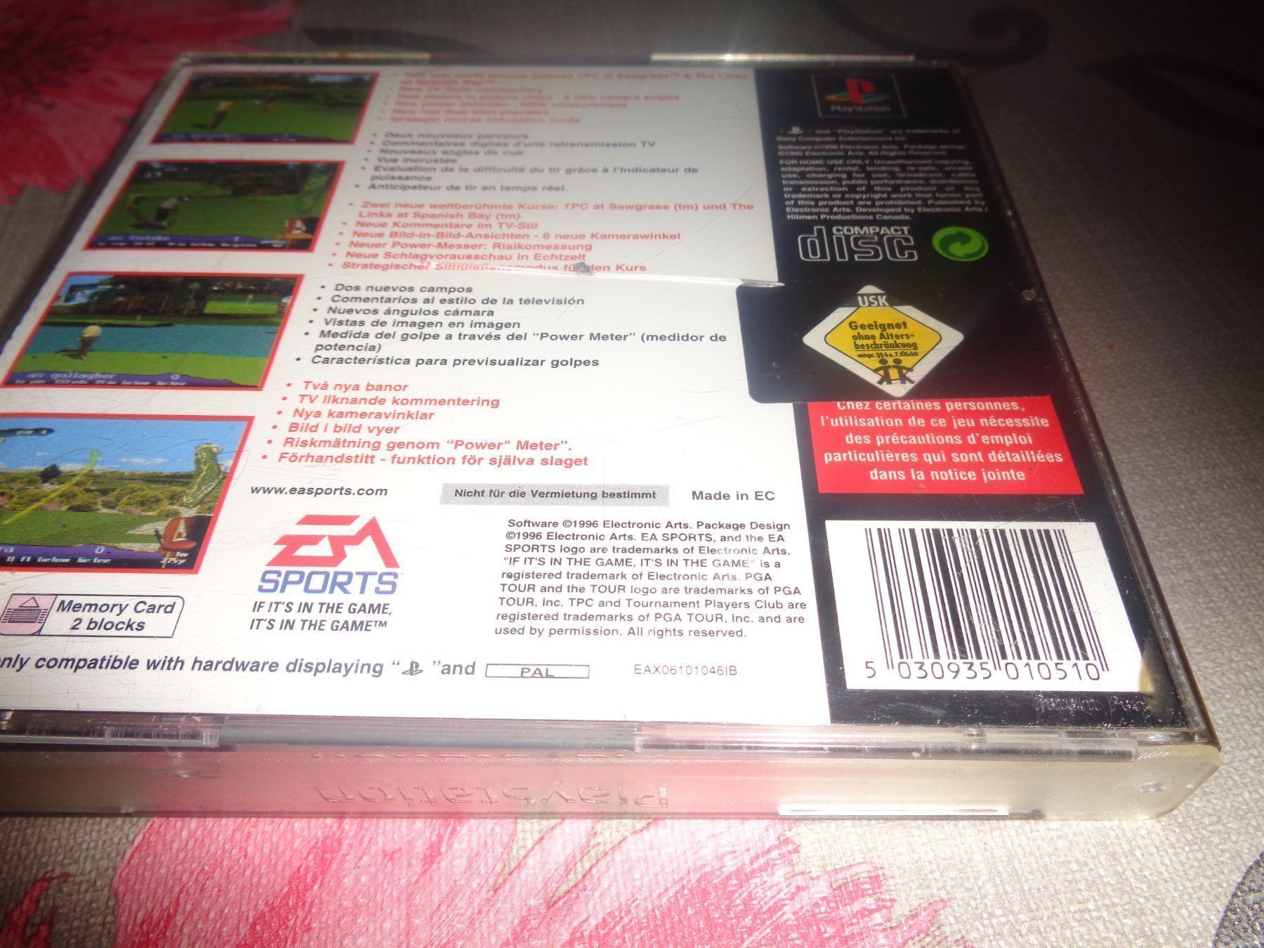 Giochi: PGA Tour 97 PS1 – Usato da Olten venduto da Disc-Ausverkauf 2