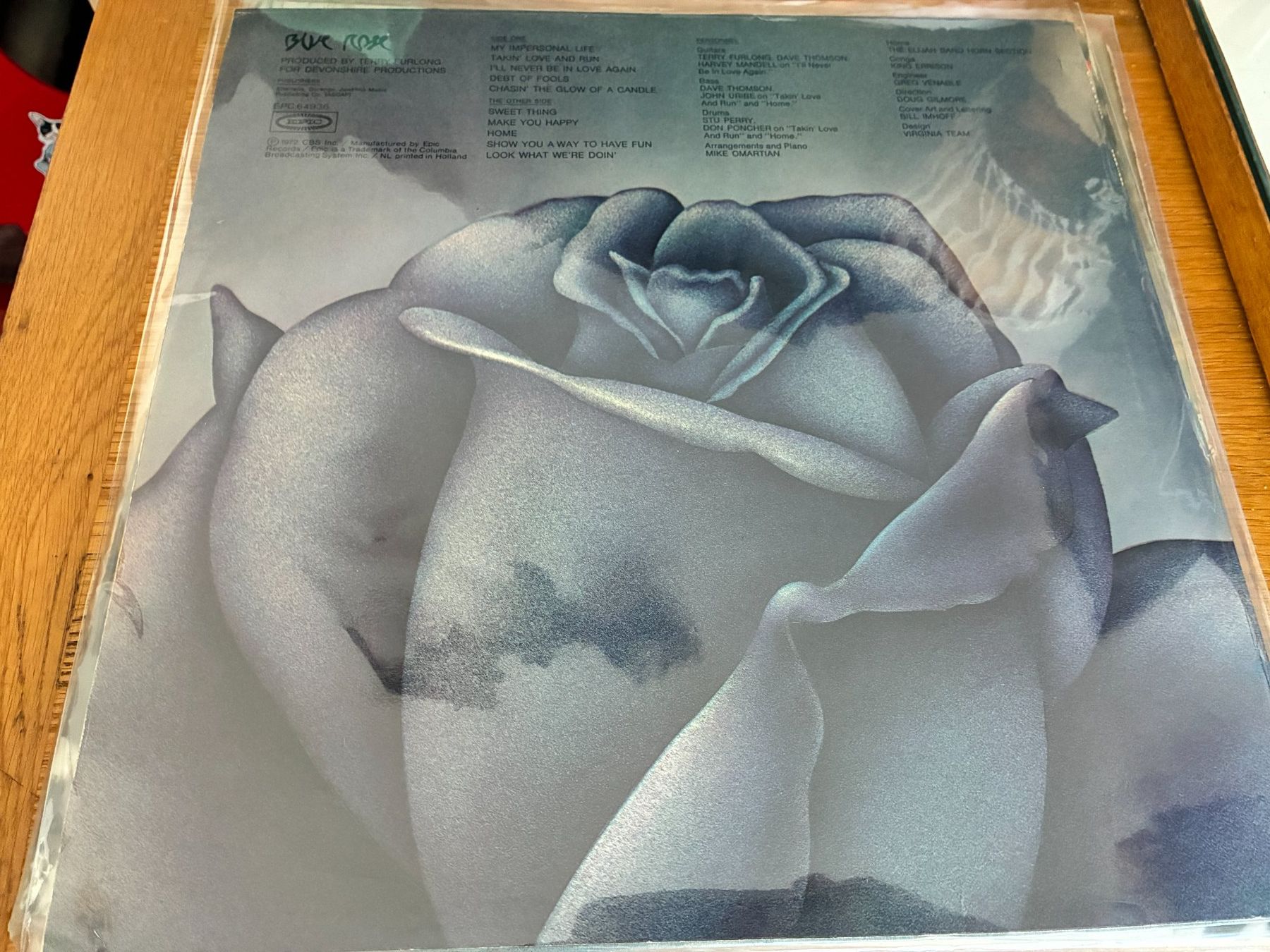 Schallplatten: Blue Rose (LP, Vinyle, Rock) – Gebraucht aus Vevey von zecollector 1